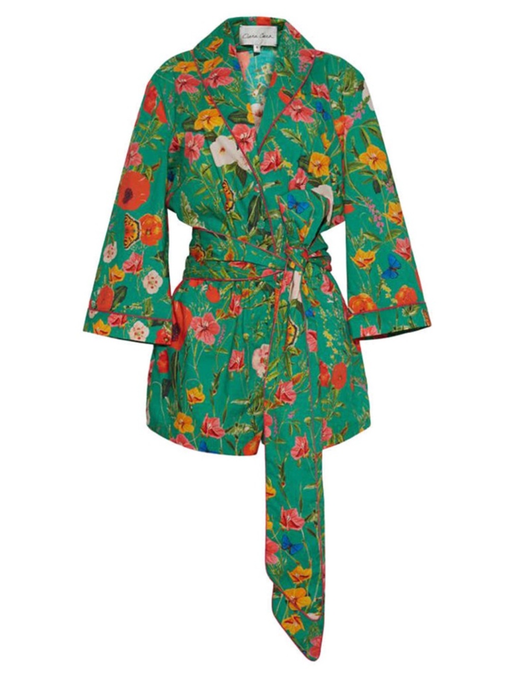 Cara Cara Madison Romper Garden Green